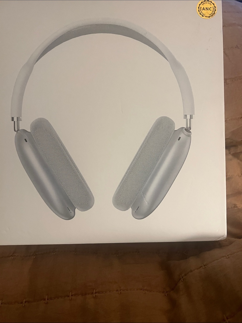 Apple Silver and Gray Over-Ear Wireless Headphones